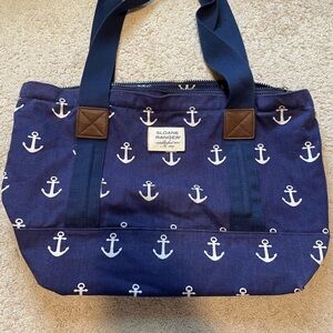 Sloane Ranger 1104 Tote - Navy Anchor